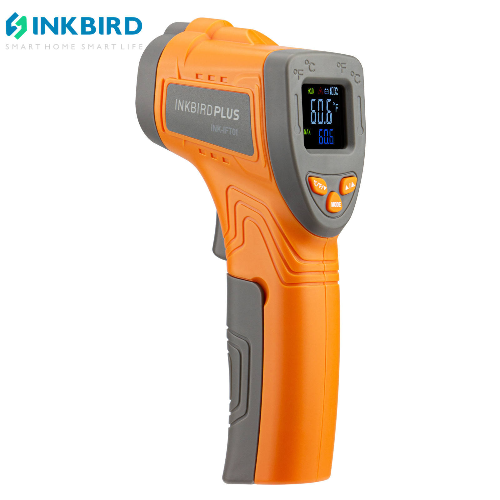 Industrial Laser Thermometer - Inkbird-termómetro láser infrarrojo, medidor de temperatura