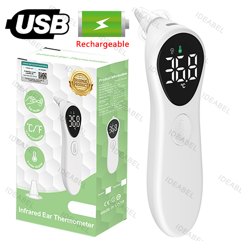 Industrial Laser Thermometer - Termómetro de oído médico recargable ℃