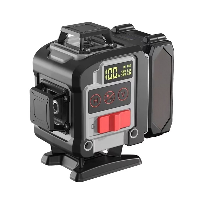 Laser Nivelador Industrial - Nivel láser verde de batería de