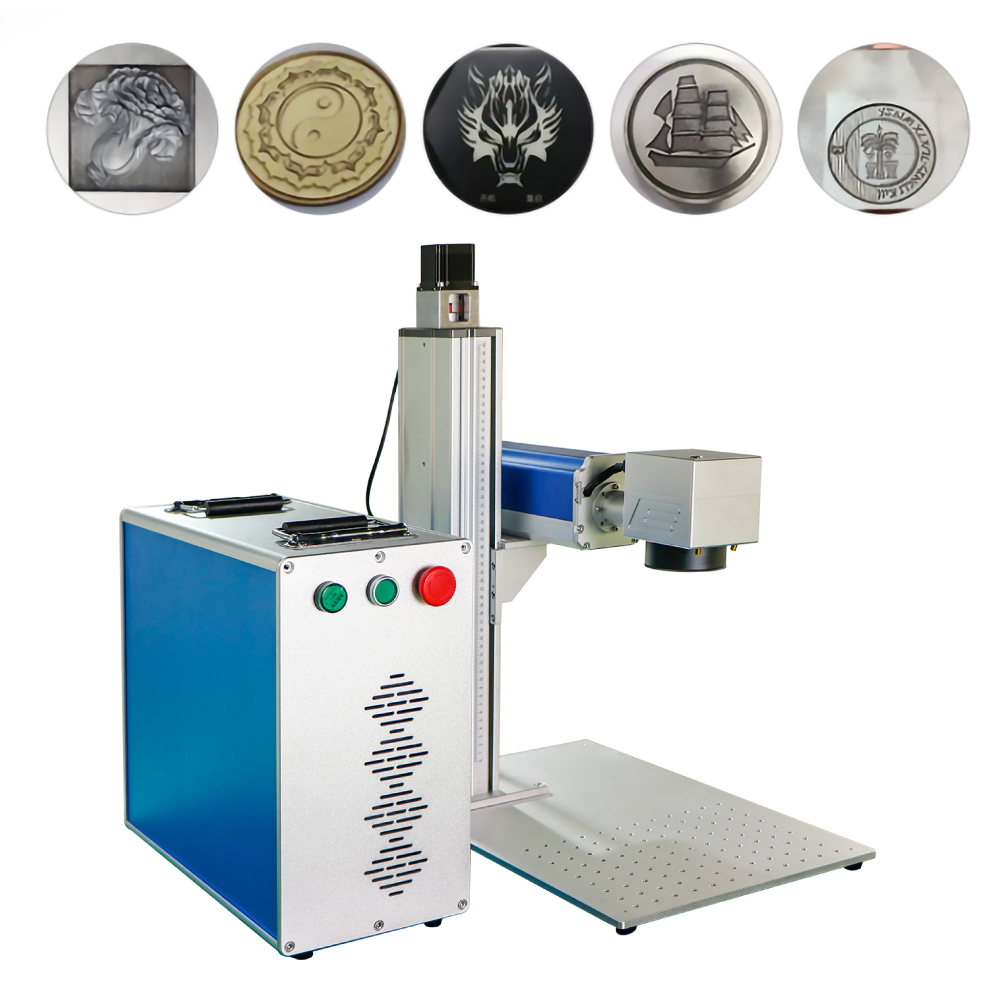 Industrial Laser Engraving Machine For Metal - Máquina grabadora láser de fibra Raycus,