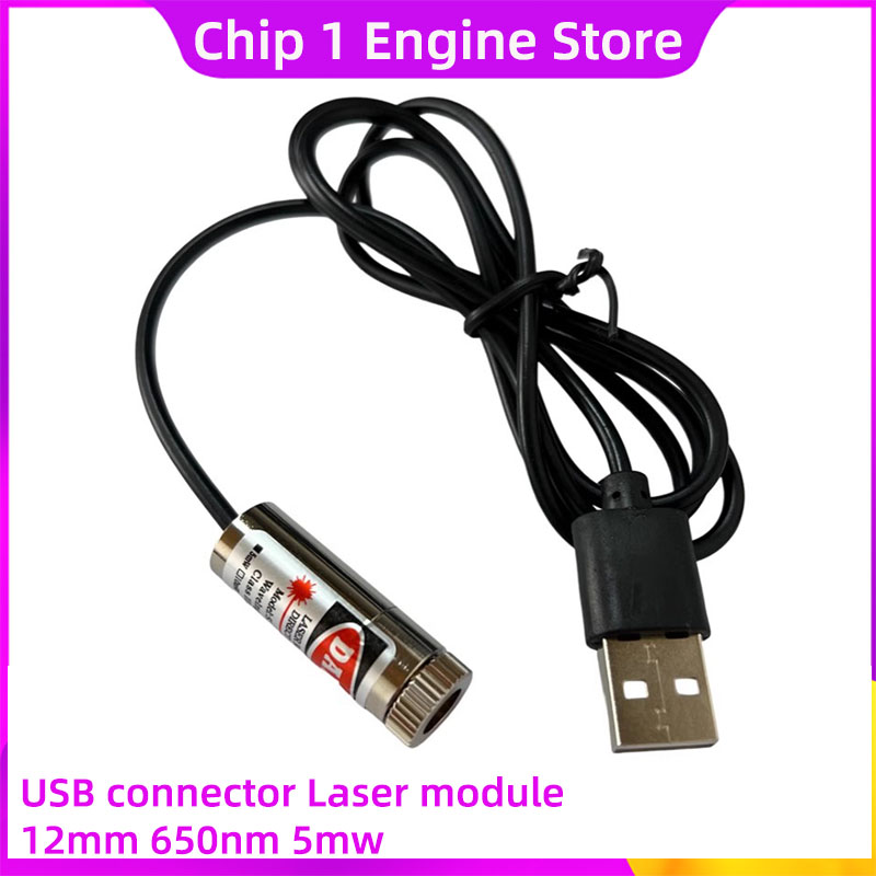 Industrial Laser Line Module - Puntero Láser de Cobre de 650nm