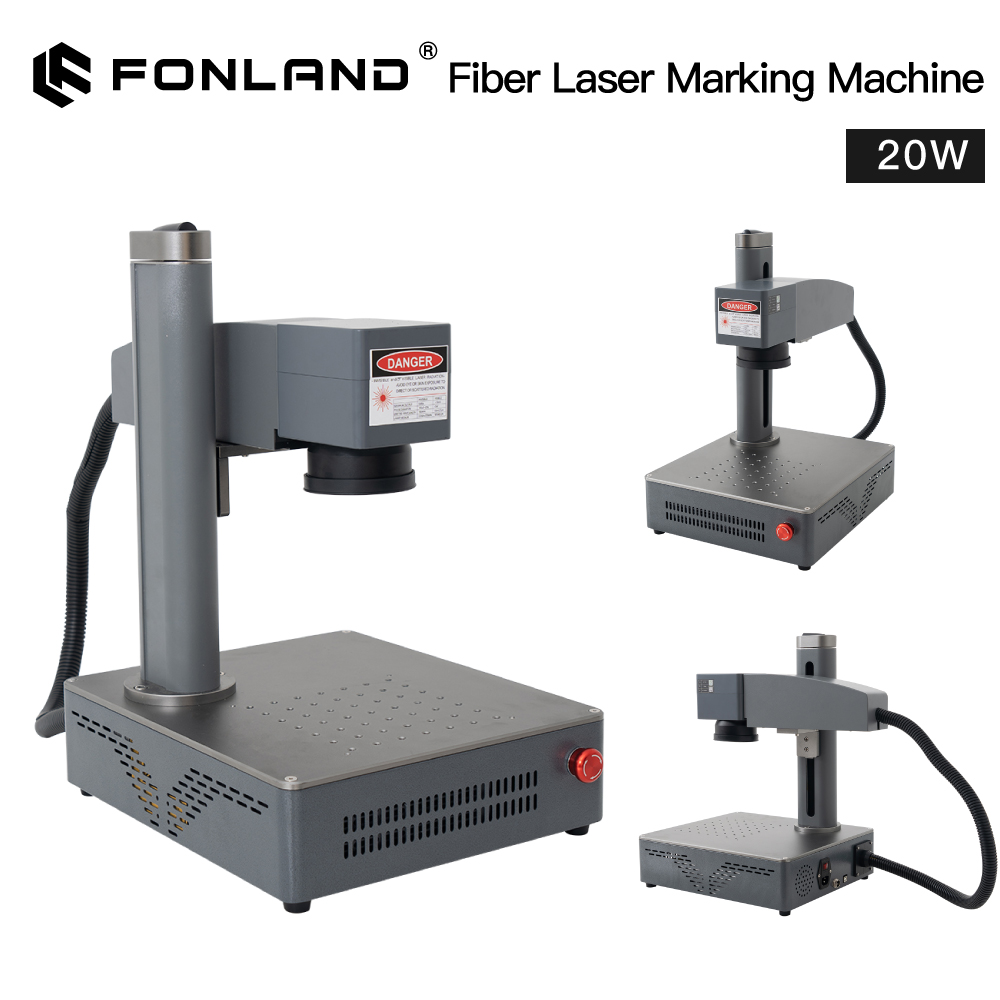 Industrial Laser Engraving Machine For Metal - Máquina de Marcado Láser de Fibra
