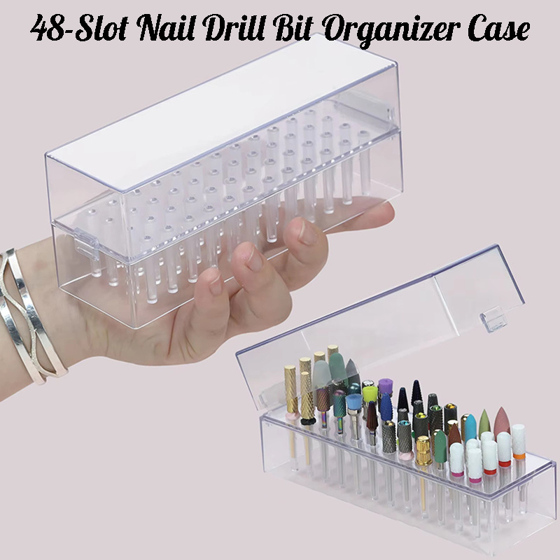Acrylic Cutting Machine - Caja de almacenamiento con soporte para