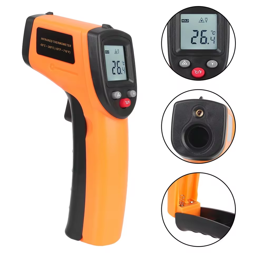 Industrial Laser Thermometer - Nuevo Termómetro Infrarrojo Digital T600 T600A