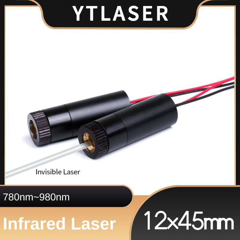 Laser Nivelador Industrial - D12X45mm Enfoque Ajustable 780nm 830nm 850nm