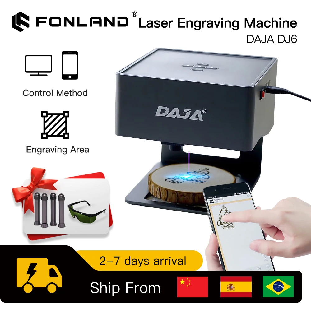 Industrial Laser Blasting - Grabador láser DAJA CNC DIY DJ6