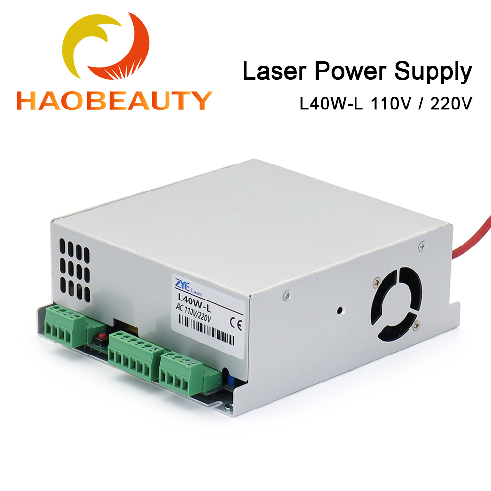 Co2 Laser Engraving Machine - HAOBEAUTY MYJG-40 fuente de alimentación láser
