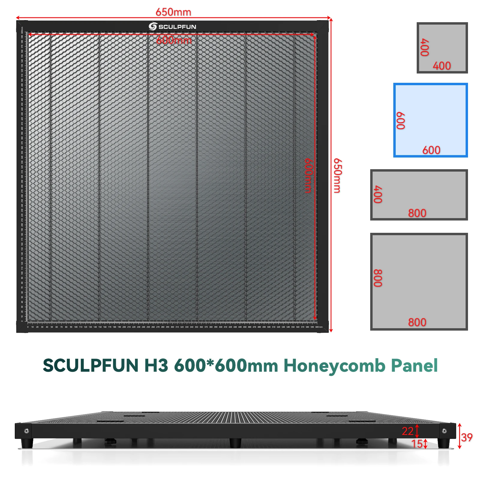 Co2 Laser Engraving Machine - SCULPFUN-banco de trabajo con Panel de