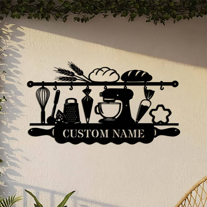 Industrial Laser Marker - Arte de Pared de Hierro Personalizado