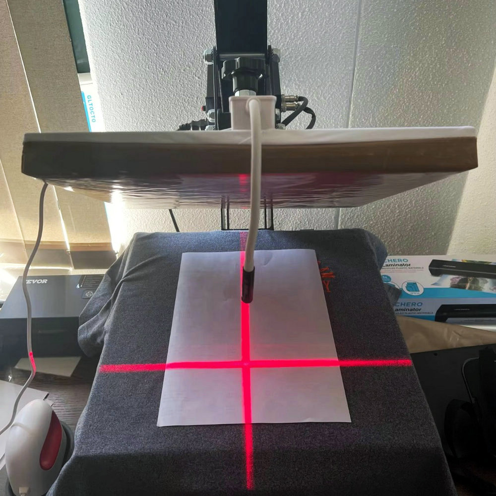 Industrial Laser Light - Localizador Láser USB para Impresión DTF