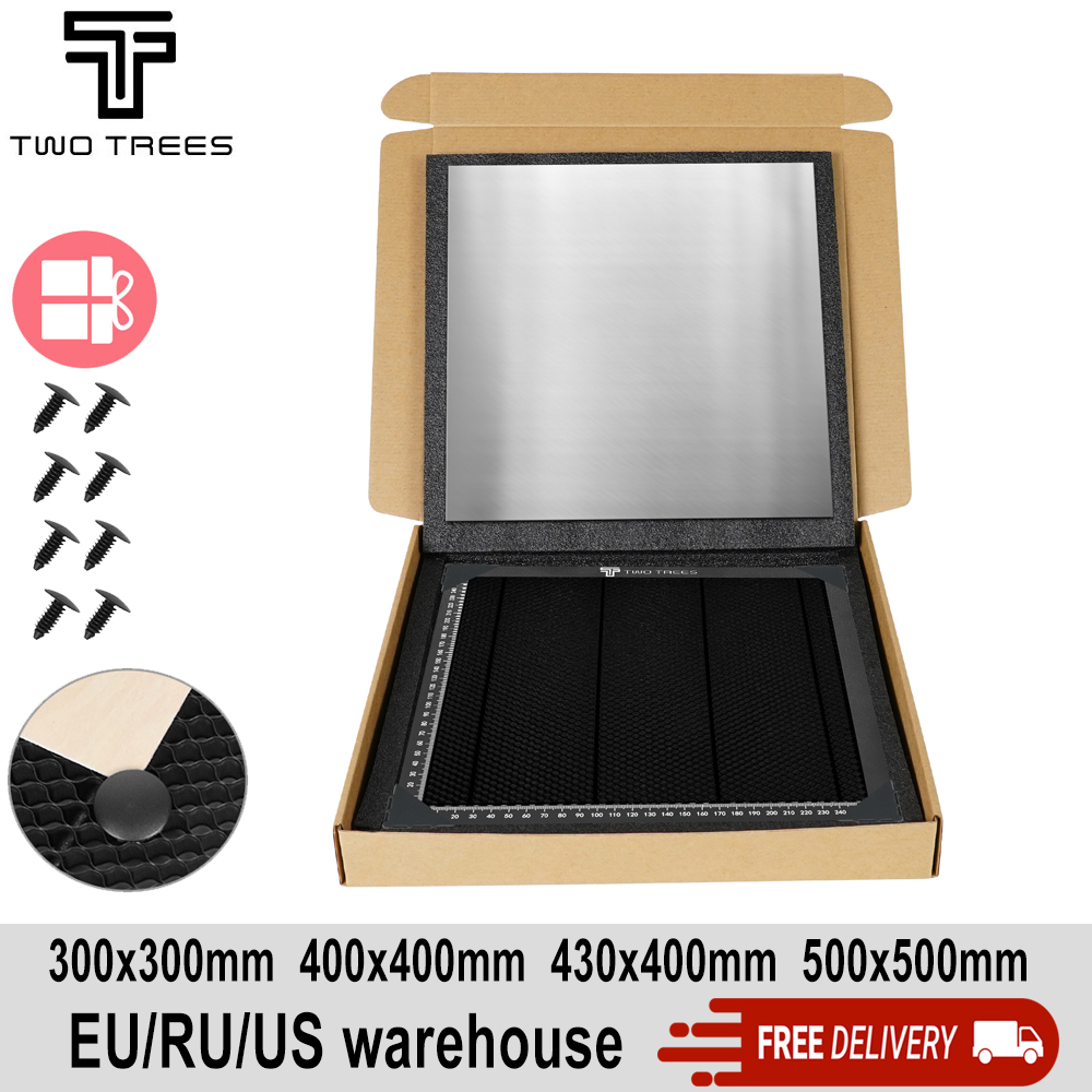 TwoTrees-mesa de trabajo de pa - Honeycomb Laser Bed reseña y precio