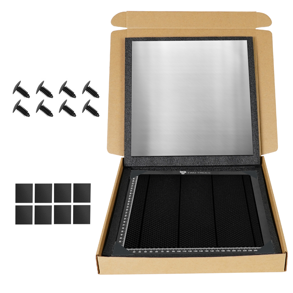 TwoTrees-mesa de trabajo de pa - Honeycomb Laser Bed reseña y precio