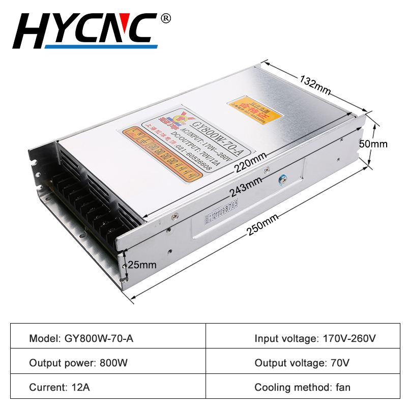 Unidad de Motor de GY800W-70-A - Industrial Laser Supply reseña y precio