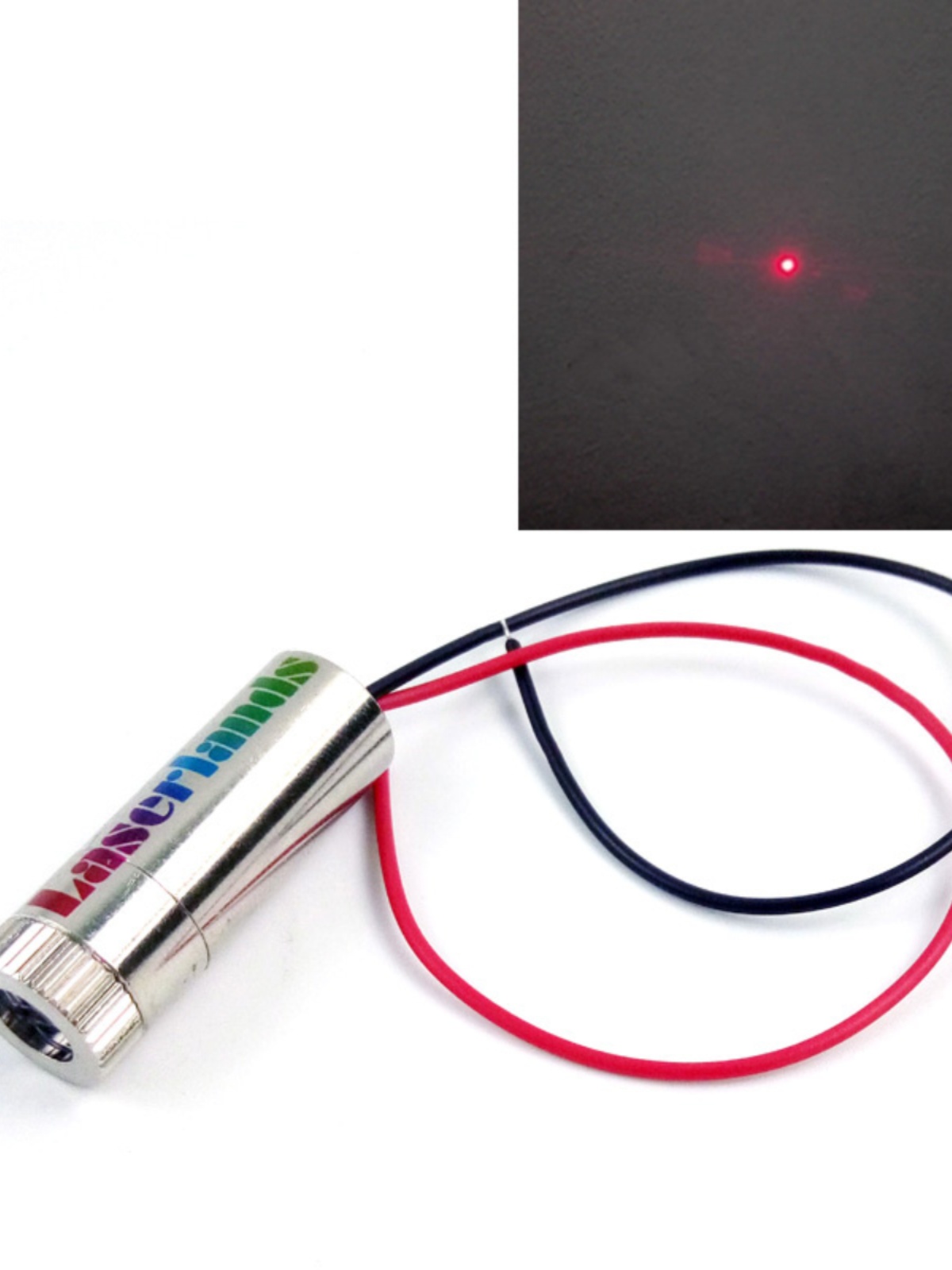 Luz roja, luz verde, cabezal l - Industrial Laser Light reseña y precio