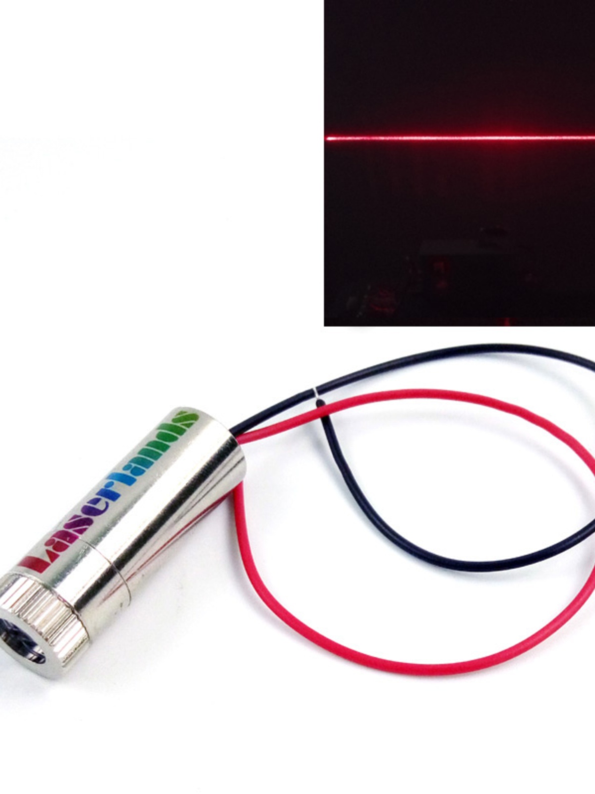 Luz roja, luz verde, cabezal l - Industrial Laser Light reseña y precio