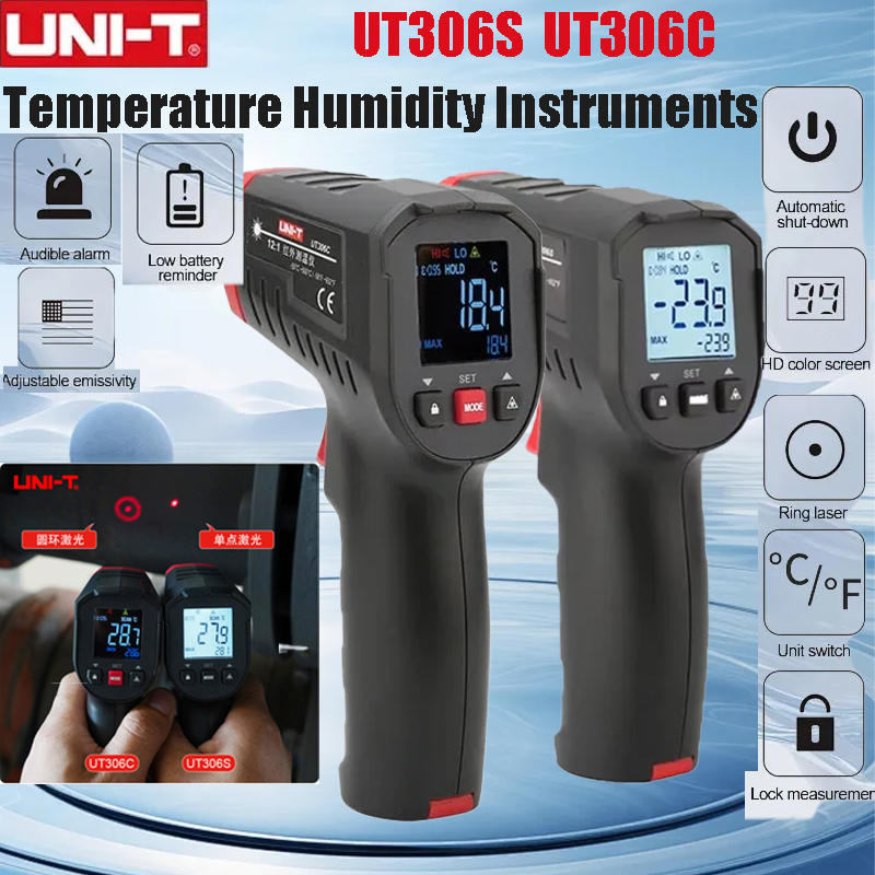 Termómetro Digital UNI-T UT306 - Industrial Laser Thermometer reseña y precio