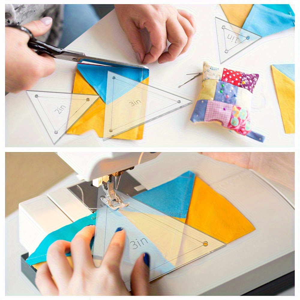 Juego de 6 Reglas Triangulares - Acrylic Cutting Machine reseña y precio