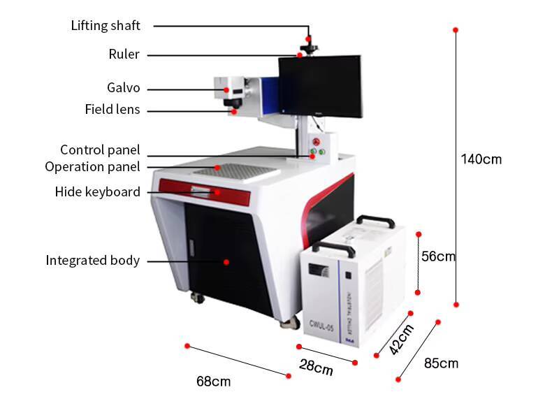 Equipo láser industrial de máq - Industrial Laser Engraving Machine For Metal reseña y precio