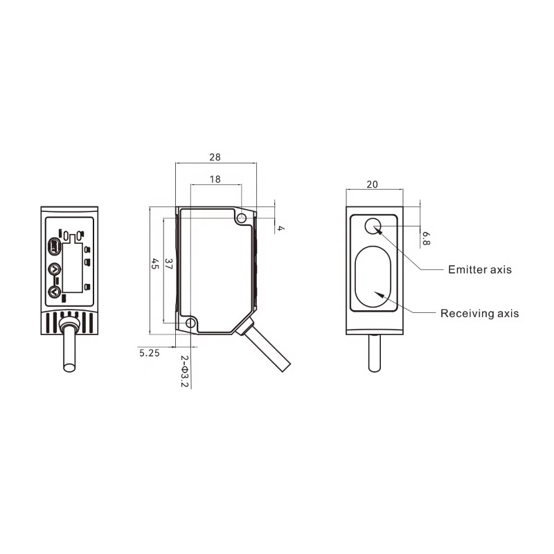 Sensor de Desplazamiento Láser - Industrial Laser Displacement Sensor reseña y precio