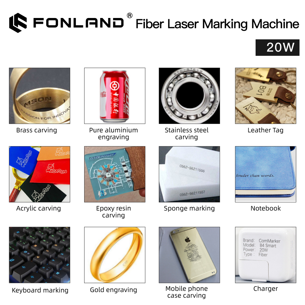 Máquina de Marcado Láser de Fi - Industrial Laser Engraving Machine For Metal reseña y precio