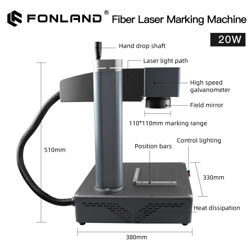 Máquina de Marcado Láser de Fi - Industrial Laser Engraving Machine For Metal reseña y precio