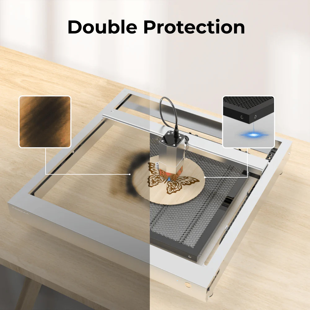 Mesa de trabajo tipo panal TOO - Co2 Laser Engraving Machine reseña y precio