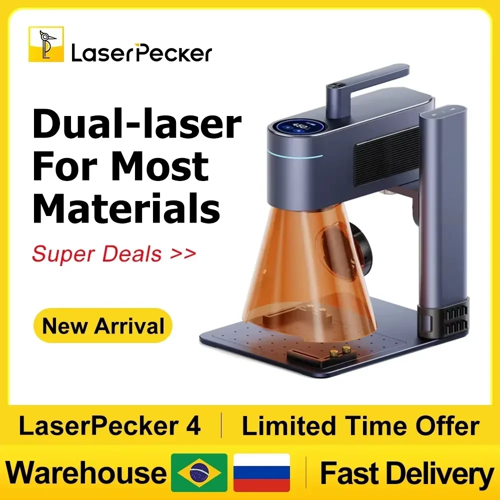 LASERPECKER 4 LP4 Máquina de g - Industrial Laser Engraver reseña y precio