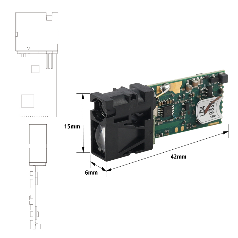 Sensor Láser de Alta Precisión - Industrial Laser Displacement Sensor reseña y precio