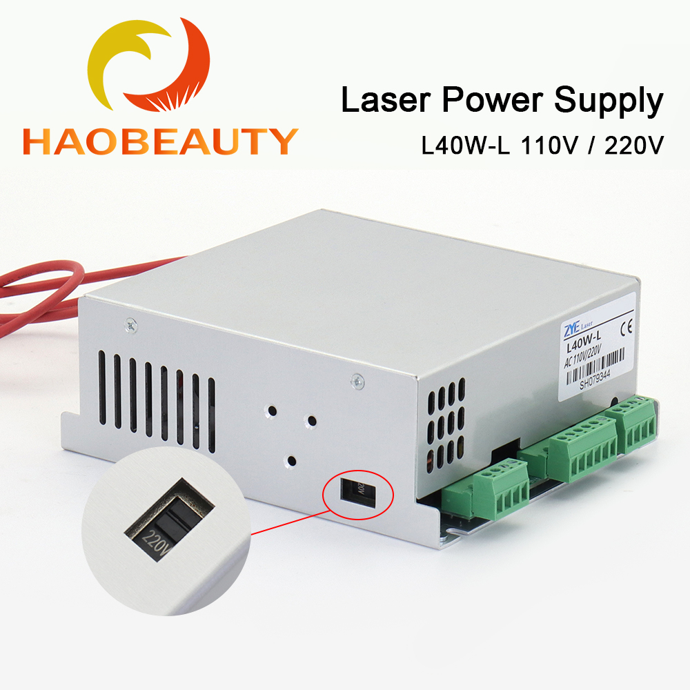 HAOBEAUTY MYJG-40 fuente de al - Co2 Laser Engraving Machine reseña y precio