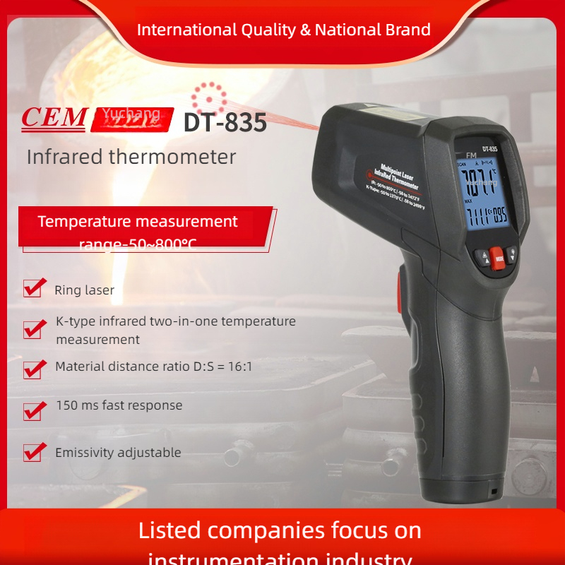 Termómetro Infrarrojo Industri - Industrial Laser Thermometer reseña y precio