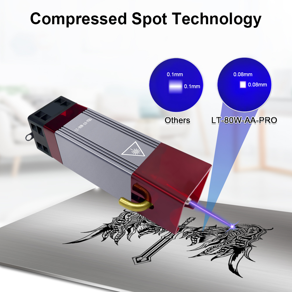 LASER TREE Pro Cabezal láser C - Industrial Laser Engraver reseña y precio