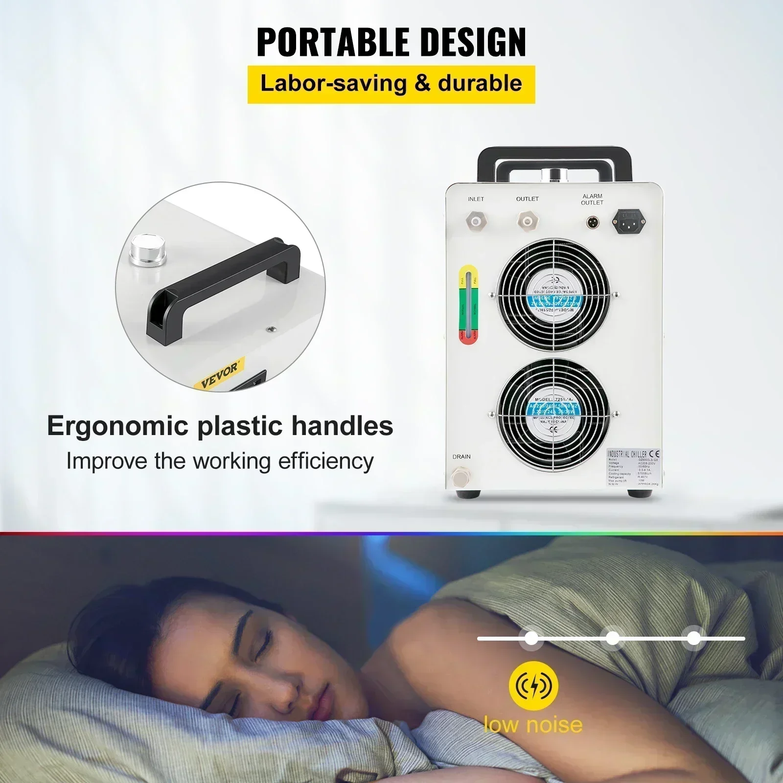 Enfriador de Agua para Máquina - Laser Nivelador Industrial reseña y precio