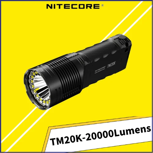 NITECORE TM20K 20000 lúmenes l - Honeycomb Laser Bed reseña y precio