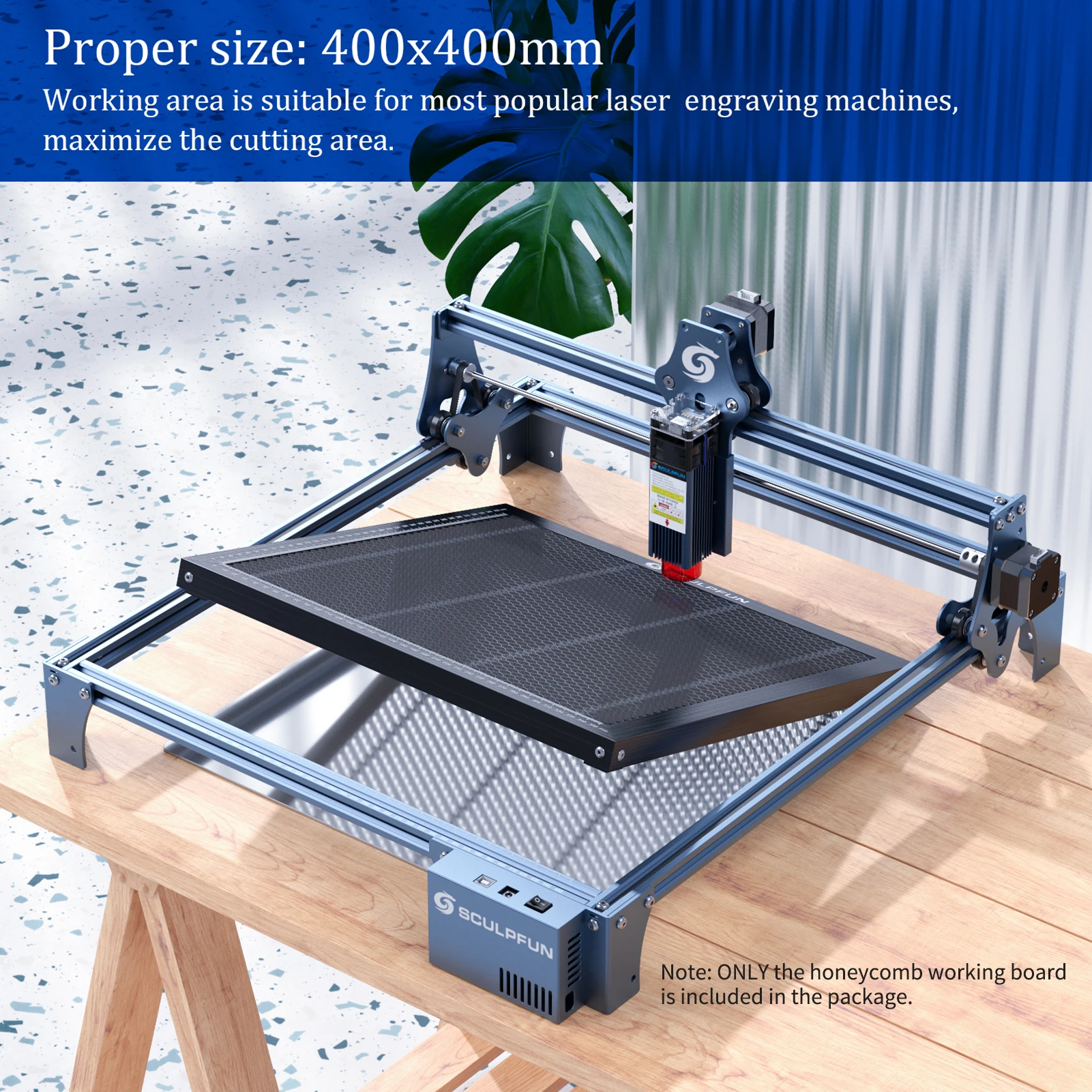 Cama de trabajo con grabador l - Honeycomb Laser Bed reseña y precio