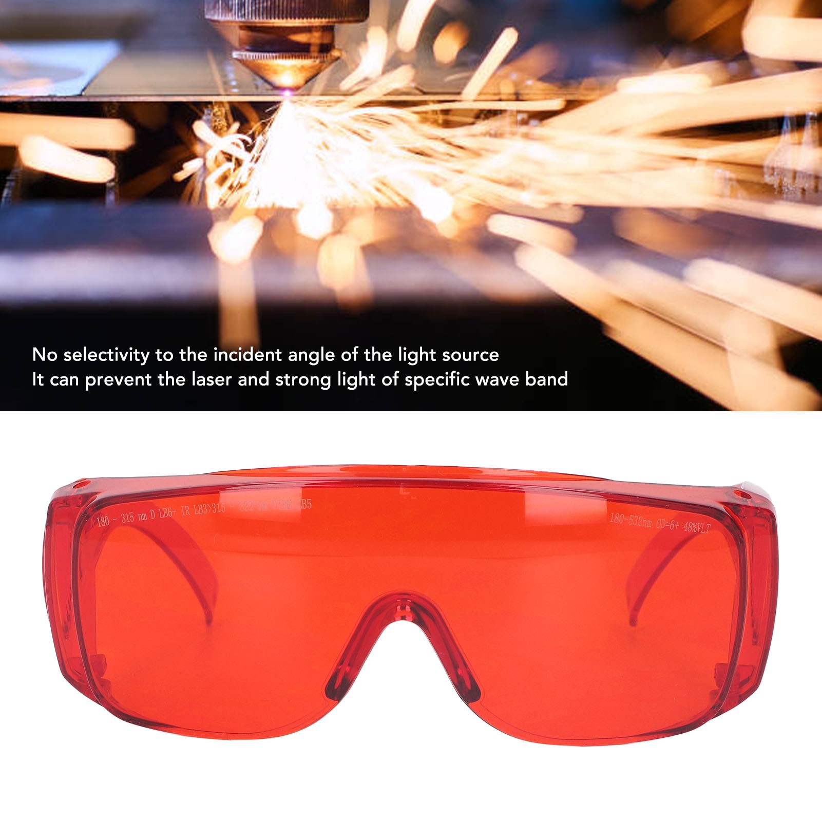 Gafas Láser Rojas de 180 a 532 - Industrial Laser Glasses reseña y precio