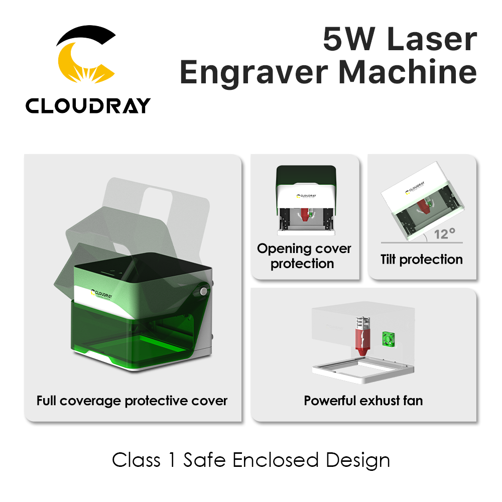 Grabador Láser Cloudray BM1, I - Industrial Laser Blasting reseña y precio