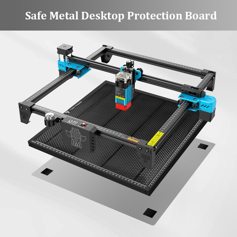 Mesa de trabajo tipo panal de  - Co2 Laser Engraving Machine reseña y precio